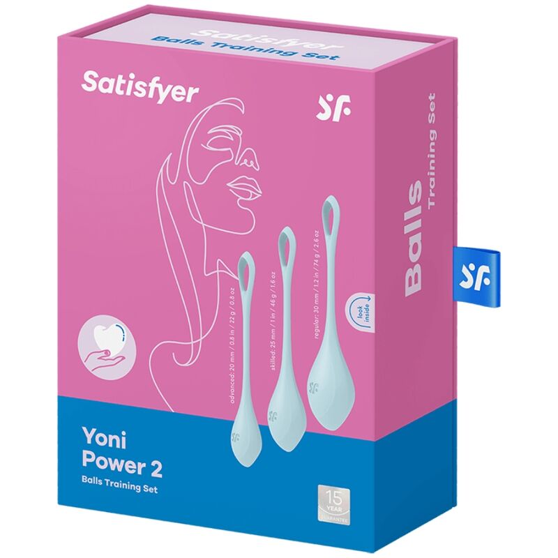 Satisfyer - Yoni Power 2 Training Set Blue