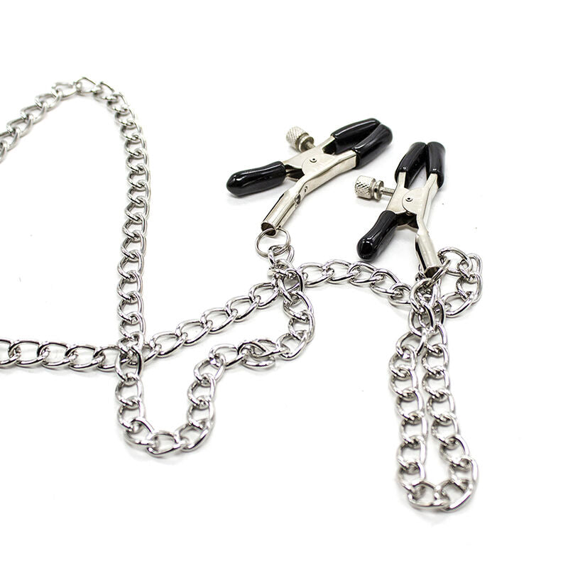 OHMAMA - Nipple Clamps Chains and Adjustable Ring by DelighToys