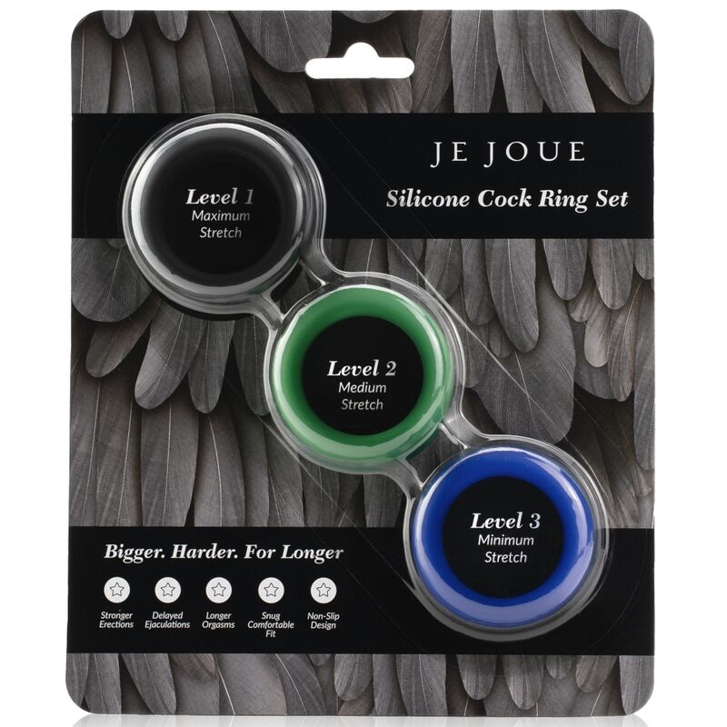 JE JOUE - Silicone Ring Set by DelighToys