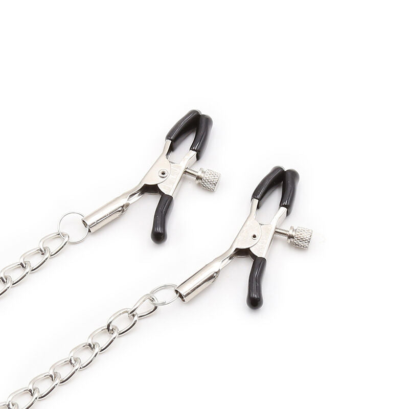OHMAMA - Ring Gag Chains and Nipple Clamps by DelighToys
