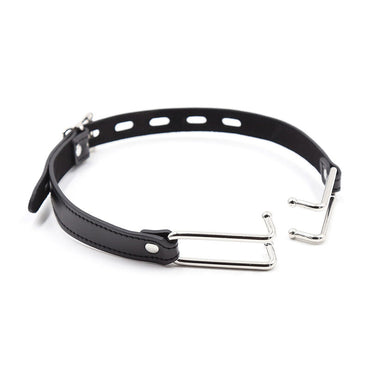 OHMAMA - Leather Gag Metal Hooks by DelighToys