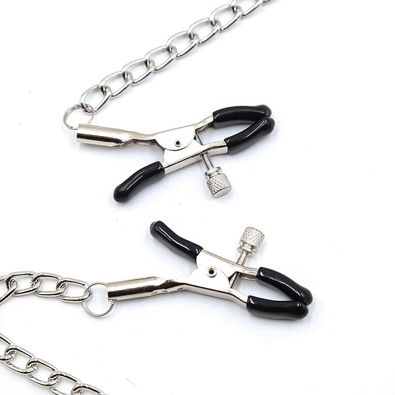 OHMAMA - Ball Gag Vents and Nipple Clamps by DelighToys