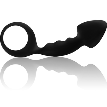 OHMAMA - Ribbed Anal Plug Ring by DelighToys