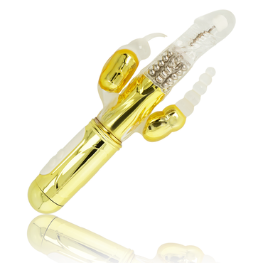 OHMAMA - Golden Multifunctional Vibrator by DelighToys
