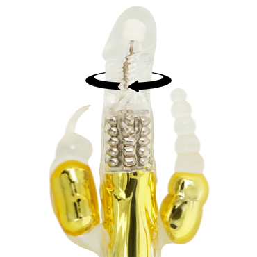 OHMAMA - Golden Multifunctional Vibrator by DelighToys