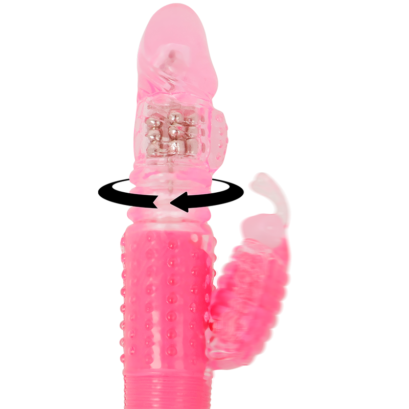 OHMAMA - Rotating Vibrator with Clitoral Stimulator