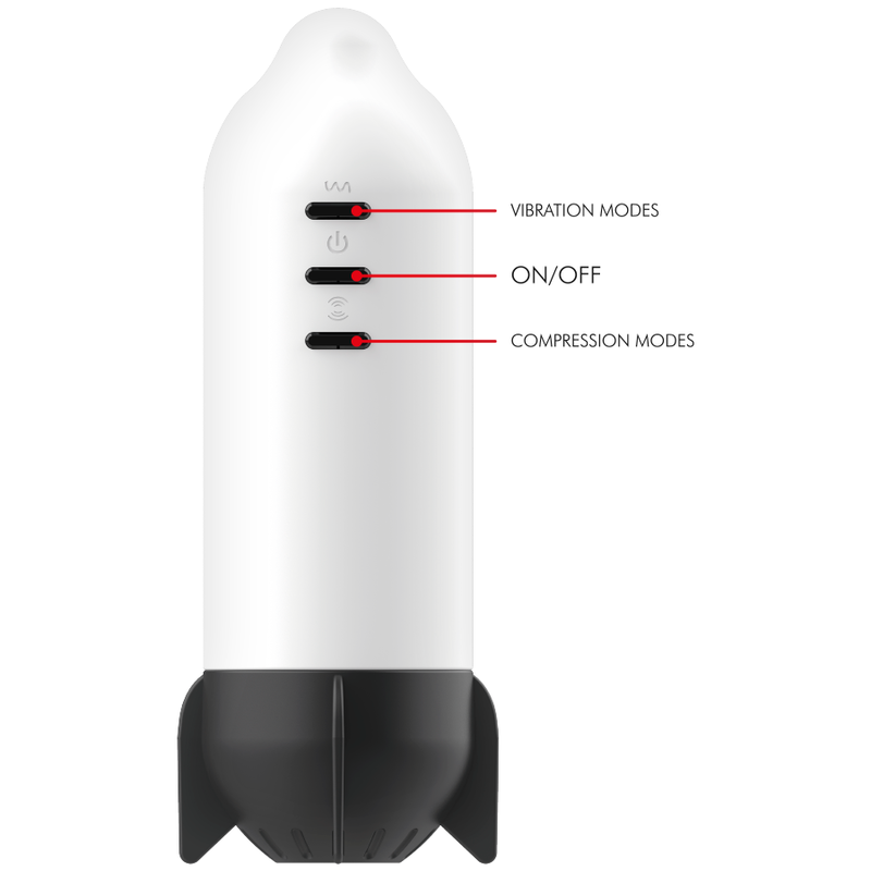 JAMYJOB - Rocket Masturbator Soft Compression Technology and Vibration