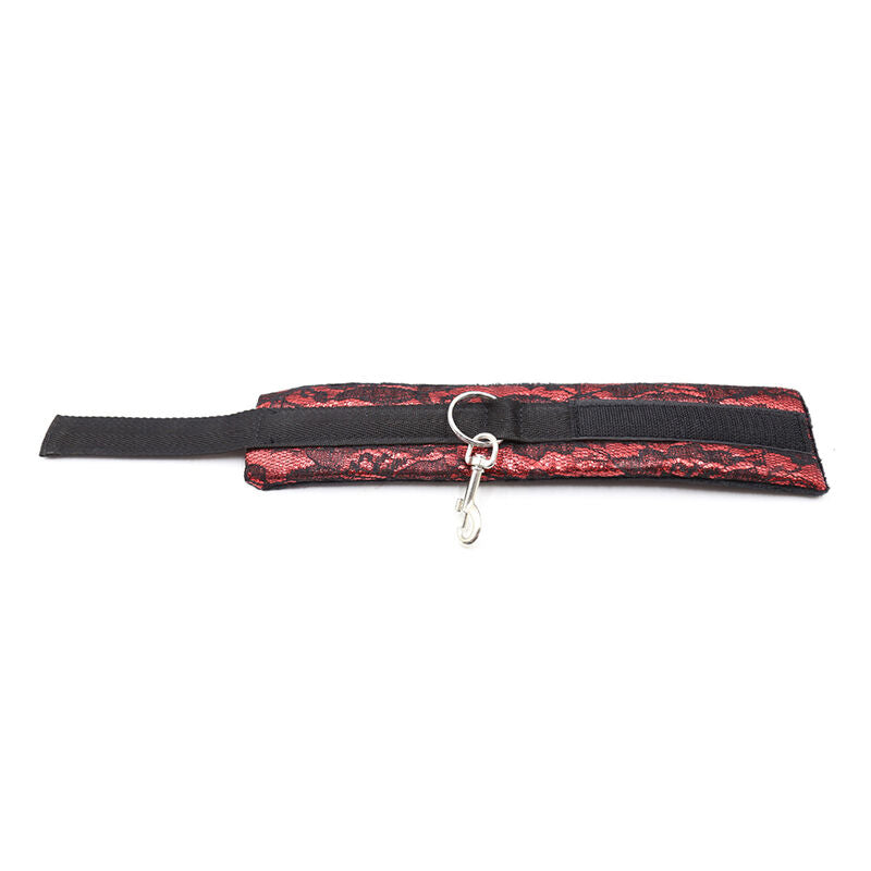 OHMAMA - Velvet Handcuffs Nylon Tape by DelighToys