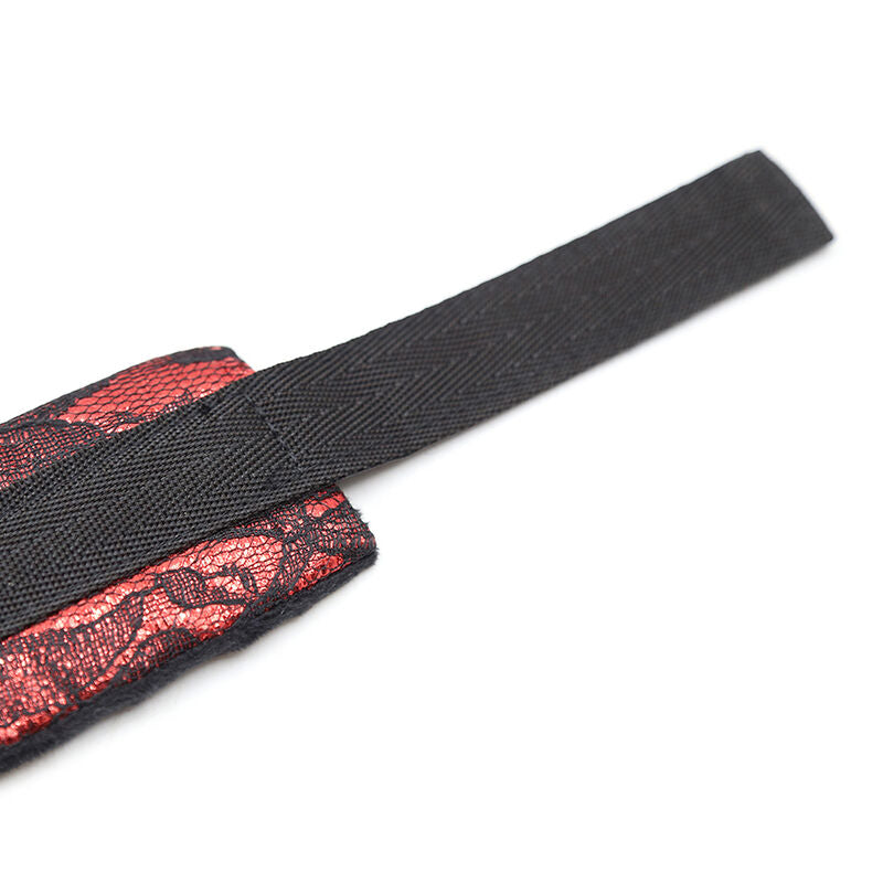 OHMAMA - Velvet Handcuffs Nylon Tape by DelighToys