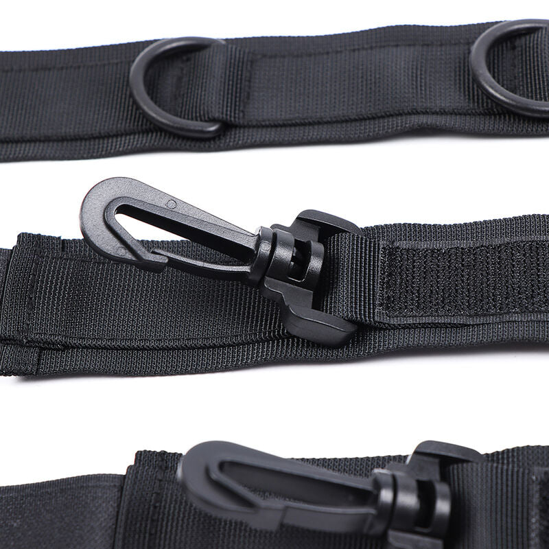 OHMAMA - Nylon Handcuffs and Adjustable Collar by DelighToys