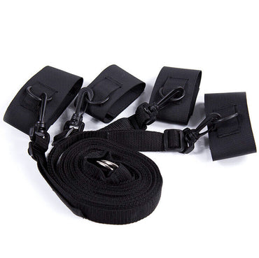 OHMAMA - Bondage Restraint Nylon Bed Straps and Velcro Closures