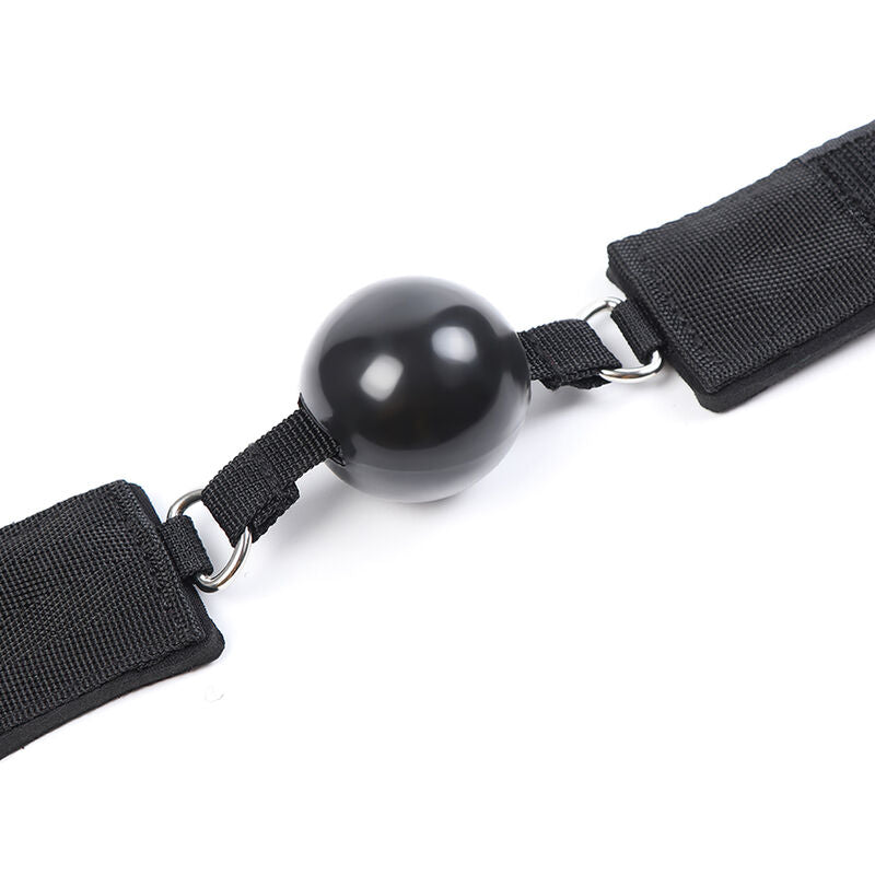 OHMAMA - Fetish Neoprene Gag Handcuffs by DelighToys