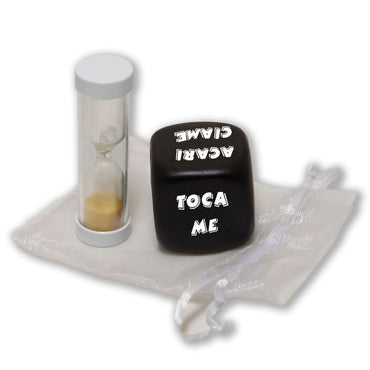 DelighToys - Diablo Picante – Action Dice Game 2 – Minute Hourglass