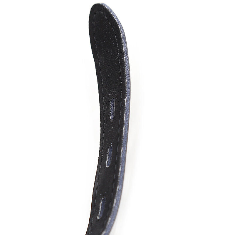 OHMAMA - Silicone Ball Gag Adjustable Leather Strap by DelighToys