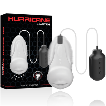 Jamyjob Hurricane Rechargeable Oral Suction Masturbator – Male Masturbators – product photo 2