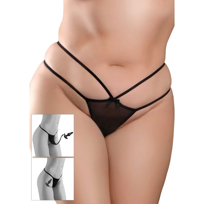 DelighToys - Hook Up Panties with Remote – Controlled Silicone Pleasure Plug