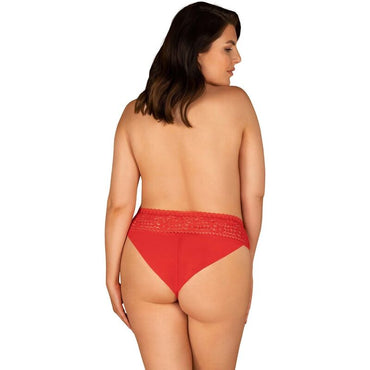Obsessive Blossmina Red Lace Patterned Knickers Lingerie – Lingerie – product photo 2