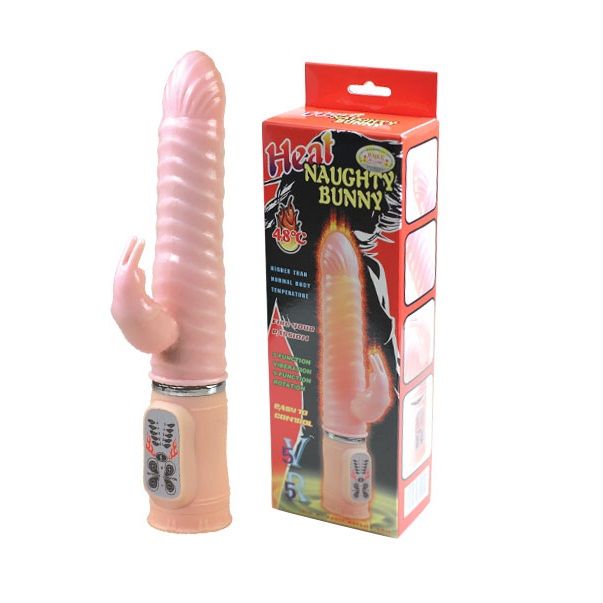 Experience warming pleasure with Baile Bunny Clitoral Vibrator. 10 vibration modes plus heat function. Ships UK & EU. Order now for unforgettable sensations!7