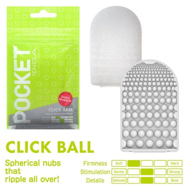 TENGA - Click Ball Masturbator Pocket by DelighToys