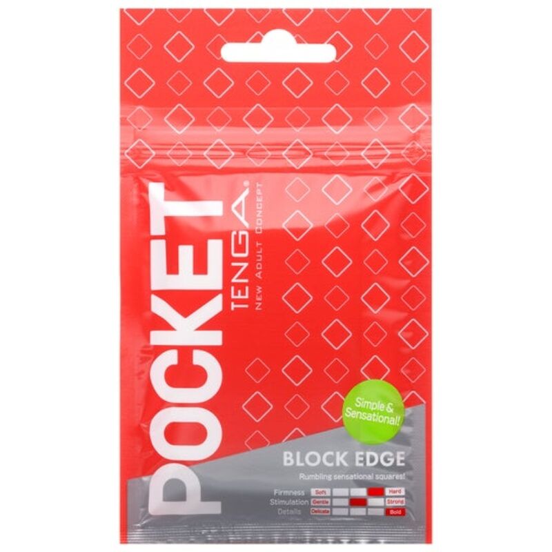TENGA - Blocked Edge Pocket Masturbator by DelighToys