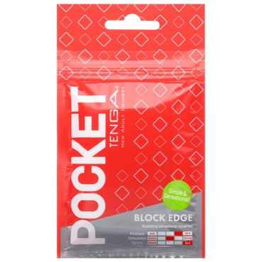 TENGA - Blocked Edge Pocket Masturbator by DelighToys