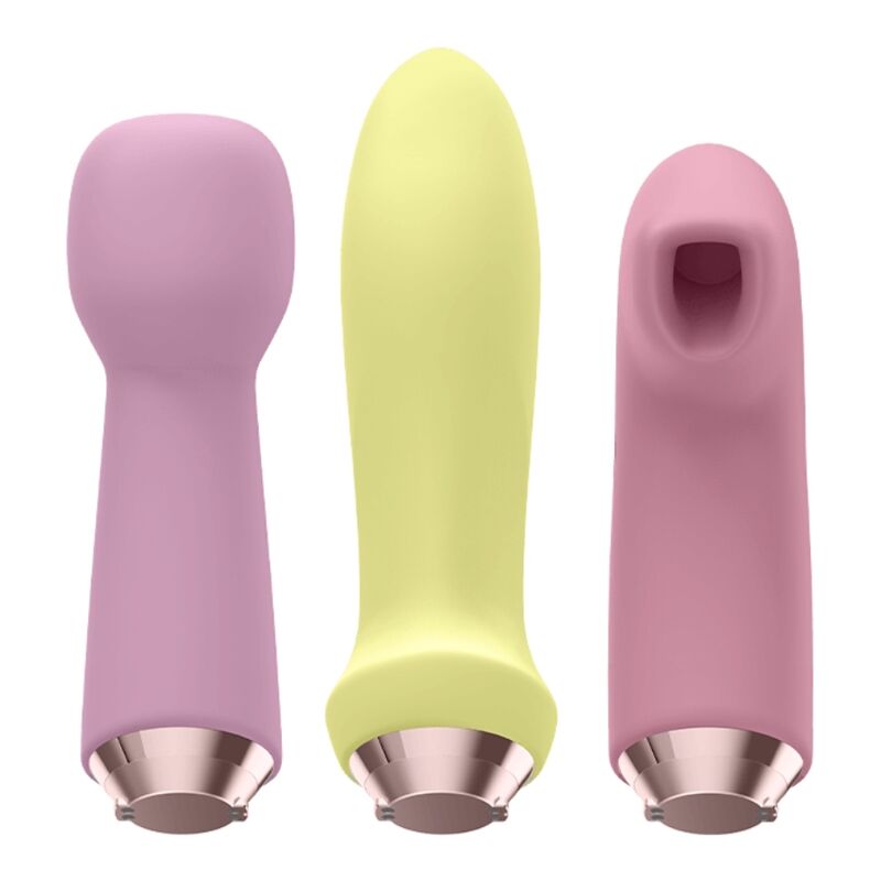 SATISFYER - DelighToys Satisfyer Marvelous Four Vibrator & Air Pulse Set