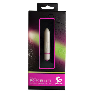 Rocks-Off RO-80mm Gold Vibrating Bullet 7-Function – Bullet Vibrators – product photo 2