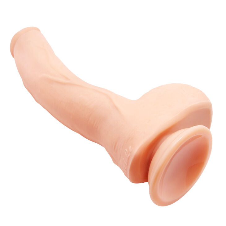 Baile Beautiful Jack Dildo features a 26cm curved shaft, soft skin-touch TPR, lifelike texture, and strong suction cup for deep, hands-free G-spot pleasure.6