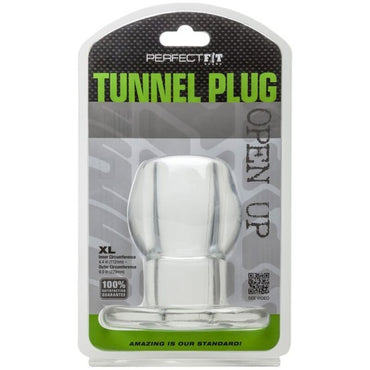 Perfect Fit Brand Tunnel Plug Hollow Silicone Butt Plug – Butt Plugs – product photo 2