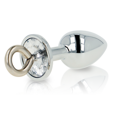OHMAMA - DelighToys Ohmama Metal Butt Plug Crystal Ring