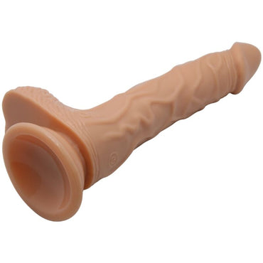 Baile Vibration Rotation Dildo offers 7 vibration, thrust, and rotation modes. Realistic feel with suction cup and USB rechargeable design for hands-free fun.2