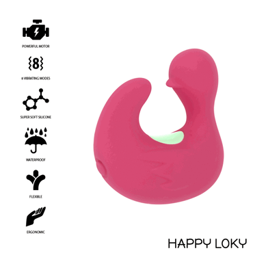 HAPPY LOKY - Duckymania Rechargeable Silicone Stimulator Finger by