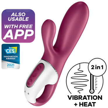 SATISFYER - DelighToys Satisfyer Hot Bunny G – Spot Vibrator Heat and App Control