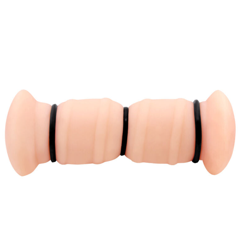 CRAZY BULL - DelighToys Crazy Bull Realistic Double Tunnel Masturbator Vibration