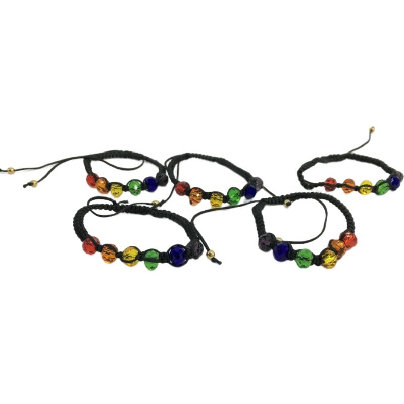 DelighToys - Pride Beaded Bracelet Rainbow Flag