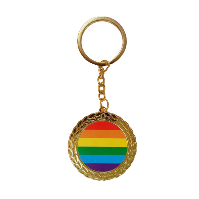DelighToys - Pride – LGBT Flag Round Keychain by DelighToys