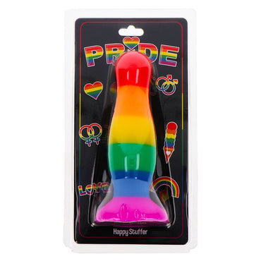 Pride Happy Stuffer Silicone Butt Plug (Large) – Butt Plugs – product photo 2