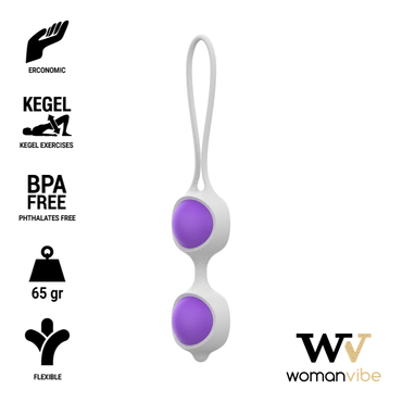 WOMANVIBE - DelighToys Womanvibe Keisy II Silicone Pelvic Floor Exercise Balls