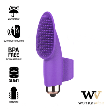 WOMANVIBE - Aisha Silicone Stimulator Finger by DelighToys