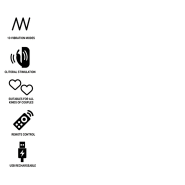 RITHUAL - Kama Remote Control Couples Massager Orchid by DelighToys