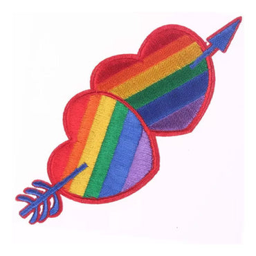 DelighToys - Pride Heart Patch LGBT Flag by DelighToys