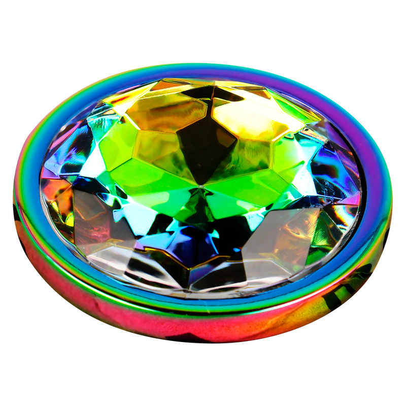 Ohmama - Iridescent Circle Anal Plug - Size L