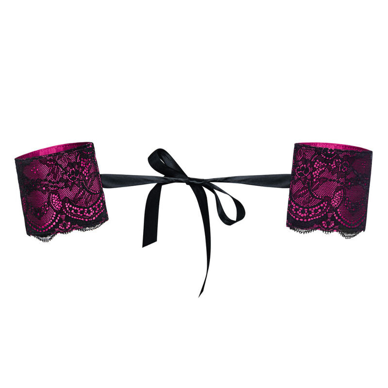 OBSESSIVE - Roseberry Embroidered Handcuffs by DelighToys