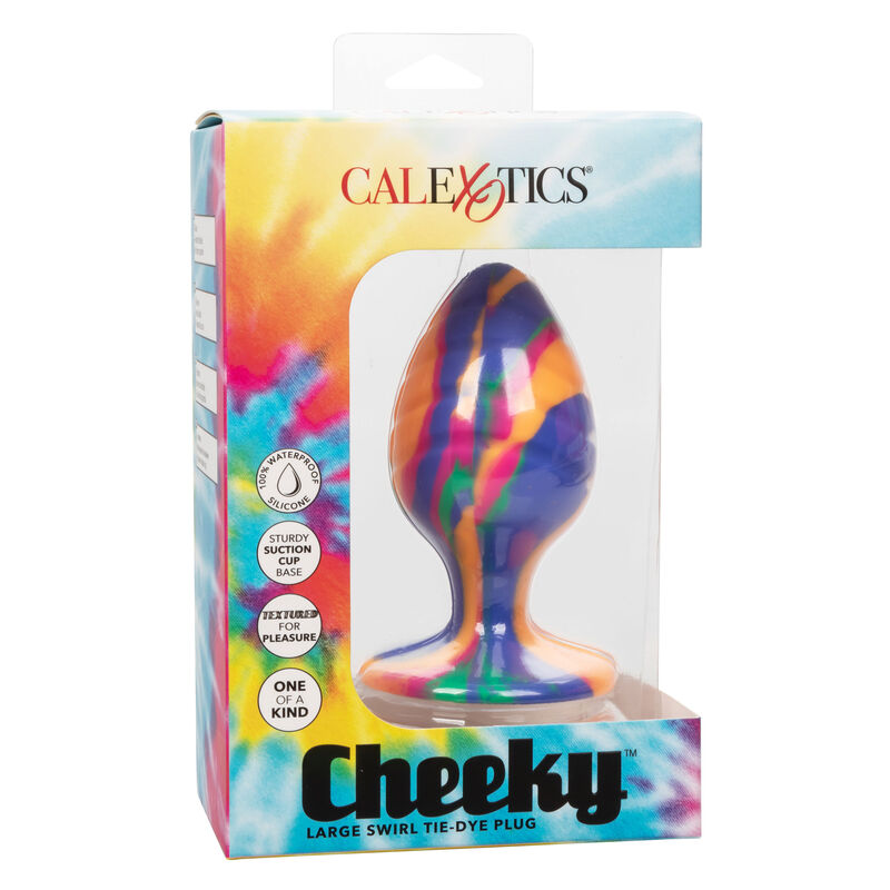 DelighToys - Cheeky Large Swirl Silicone Plug Suction Base