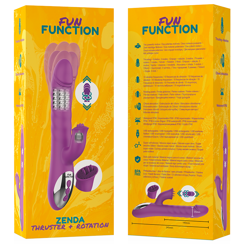 FUN FUNCTION - Zenda Thruster & Rotation by DelighToys