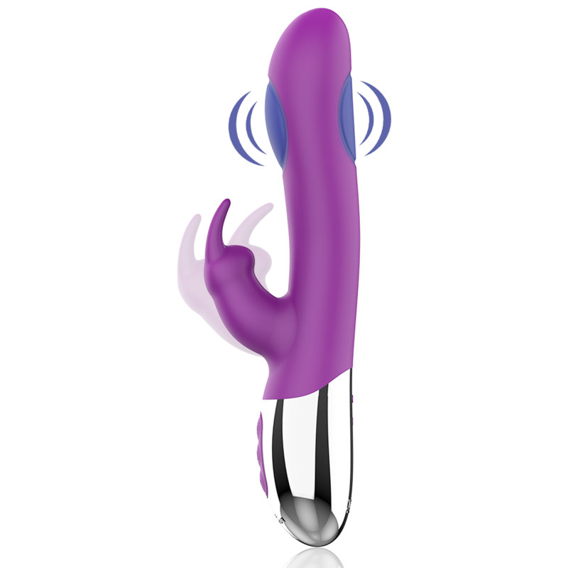 FUN FUNCTION - DelighToys Fun Function – Combi Double Tapping Vibrator