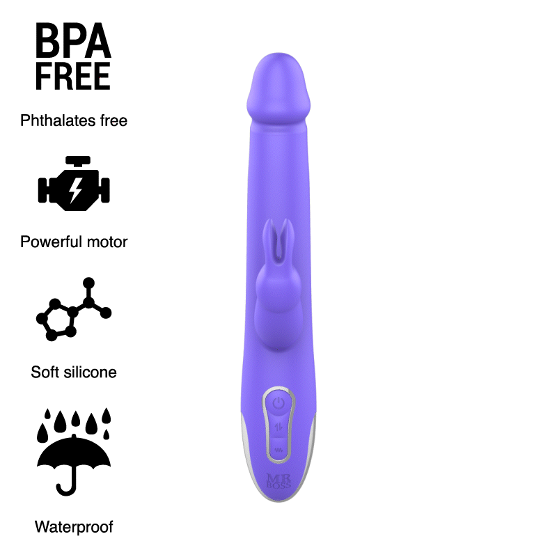 DelighToys - Mr Boss – Arturo Vibrator & Rotator Watchme Wireless Technology Compat