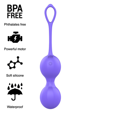 Mr Boss – Dumas Vibrating Kegel Beads with Remote Control – Kegel Balls – product photo 2