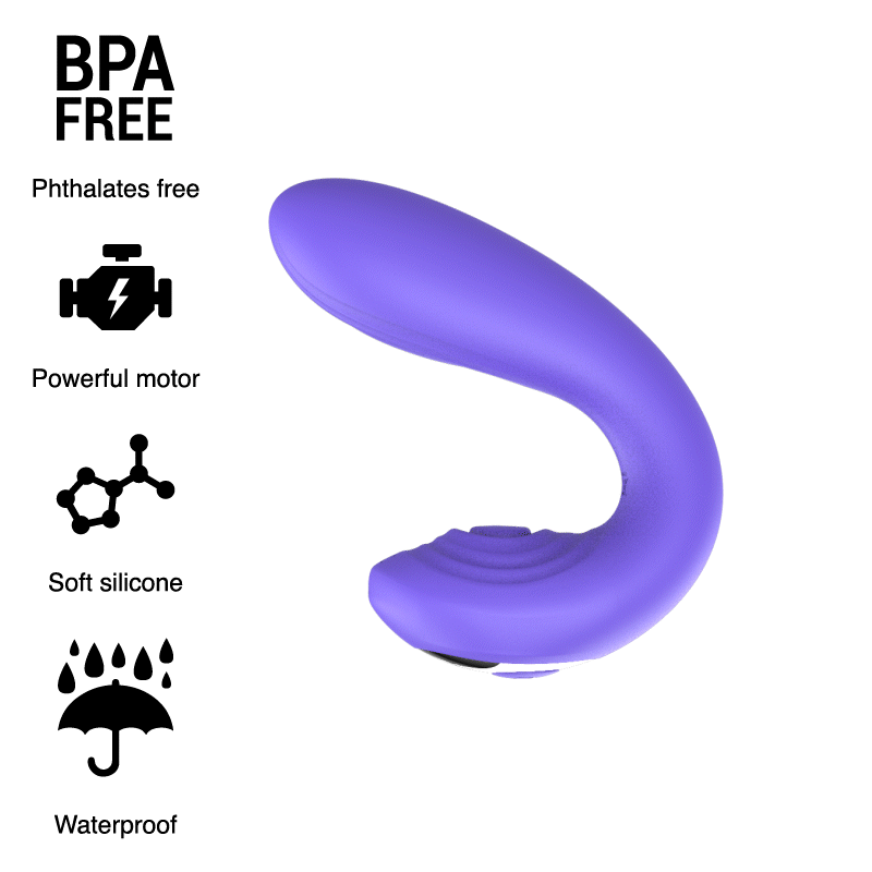 DelighToys - Mr Boss – Josef Pulsation & Vibration Remote Control for Couples by