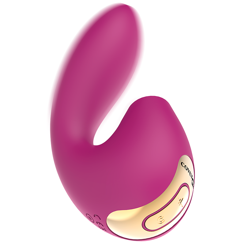 COVERME - by DelighToys – Dual Stimulation Silicone Vibrator